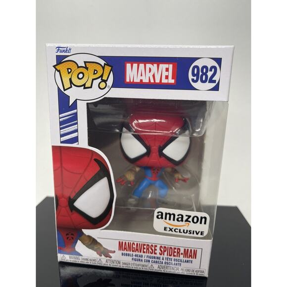 Funko Pop Marvel Mangaverse Spider-Man #982 Amazon Exclusive - Picture 2 of 8
